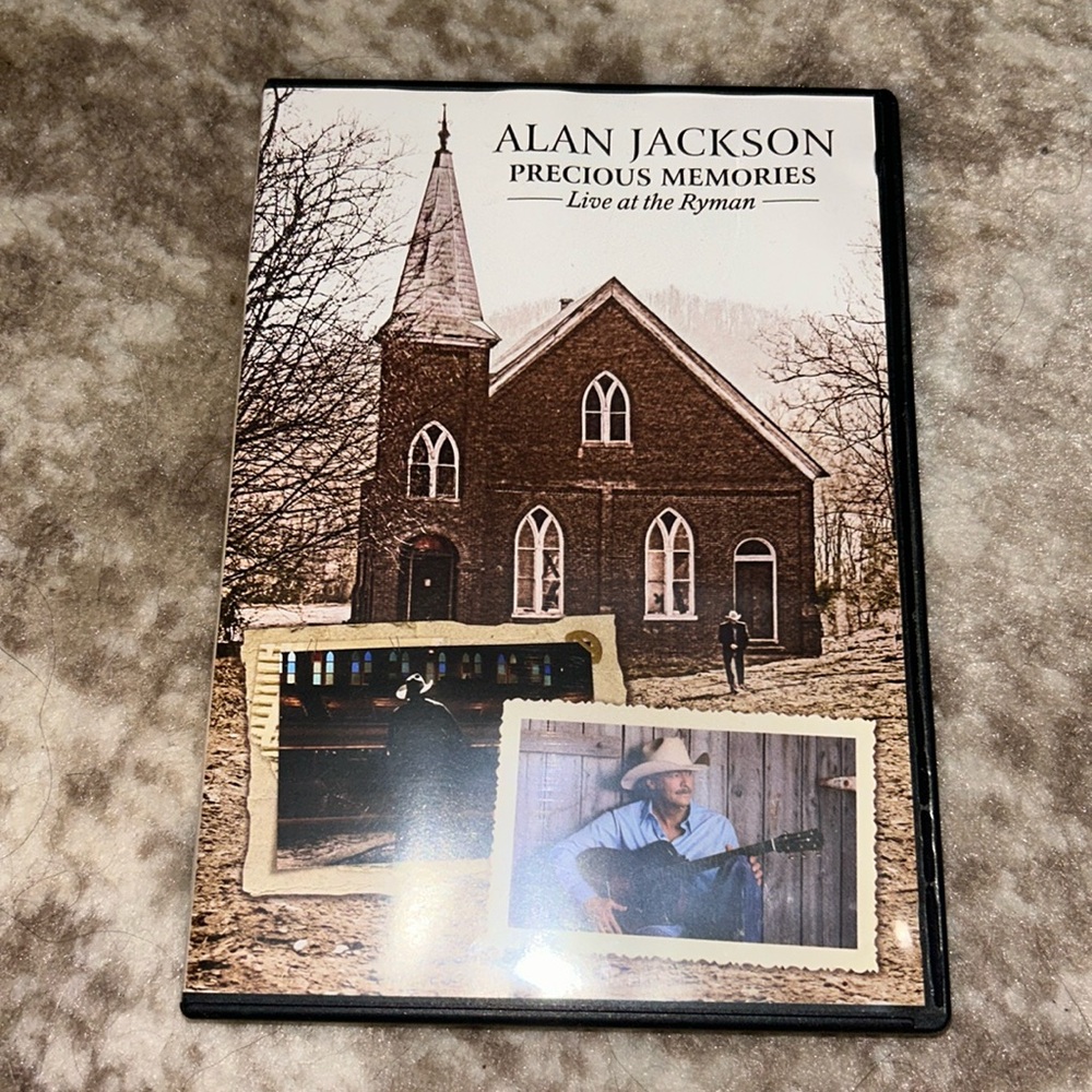 Alan Jackson Precious Memories Live at the Ryman DVD new never watched